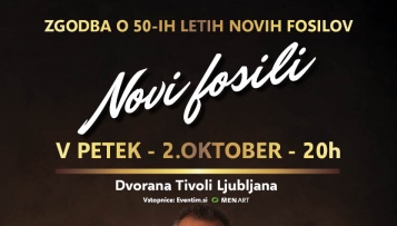 Prestavljen datum koncerta Novi fosili - 2. 10. 2020