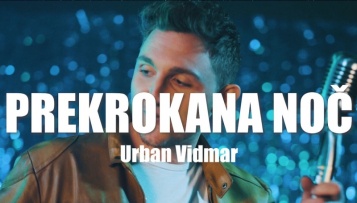 Priljubljen primorski glasbenik Urban Vidmar predstavlja novo skladbo, ki je njegov že sedmi single, 'Prekrokana noč'