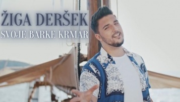 Žiga Deršek predstavlja novo pesem in videospot 'Svoje barke krmar'